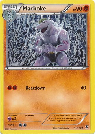 Machoke - 45/111 - Uncommon available at 401 Games Canada