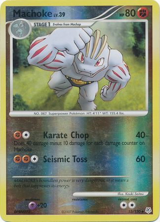 Machoke - 53/130 - Uncommon - Reverse Holo available at 401 Games Canada