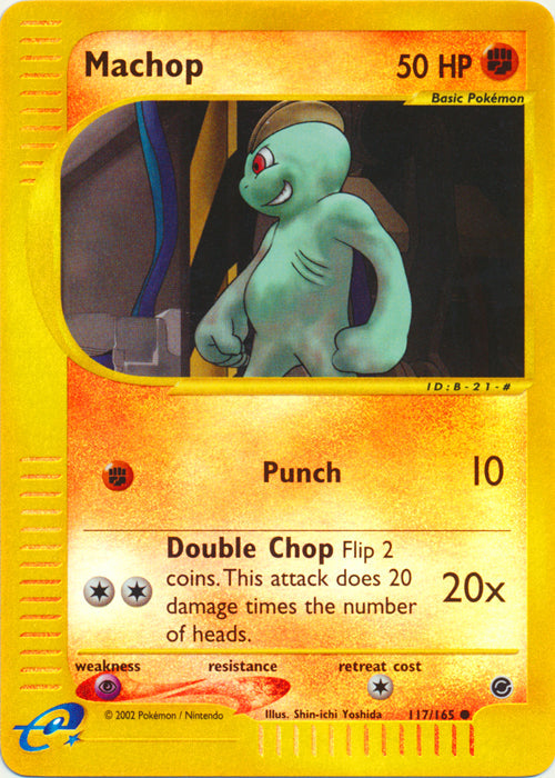 Machop - 117/165 - Common - Reverse Holo available at 401 Games Canada