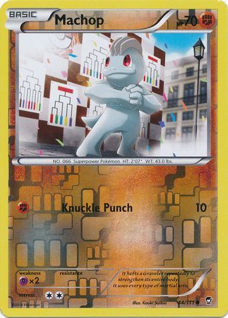 Machop - 44/111 - Common - Reverse Holo available at 401 Games Canada