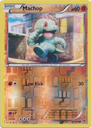 Machop - 47/101 - Common - Reverse Holo available at 401 Games Canada