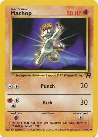 Machop - 59/82 - Common - Unlimited available at 401 Games Canada