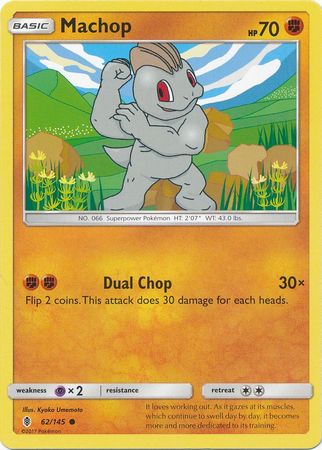 Machop - 62/145 - Common available at 401 Games Canada