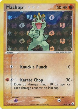 Machop - 64/101 - Common - Reverse Holo available at 401 Games Canada