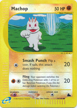 Machop - 74/144 - Common - Reverse Holo available at 401 Games Canada