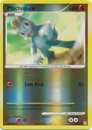 Machop - 86/130 - Common - Reverse Holo available at 401 Games Canada