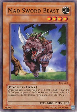 Mad Sword Beast - SKE-022 - Common - Unlimited available at 401 Games Canada