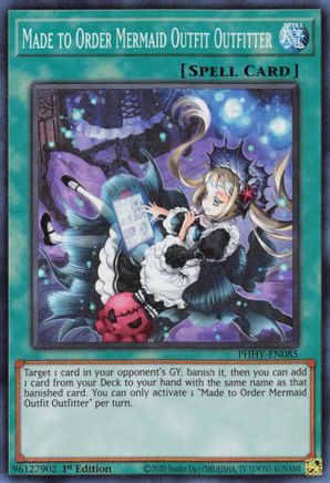 Made to Order Mermaid Outfit Outfitter - PHHY-EN085 - Super Rare - 1st Edition available at 401 Games Canada