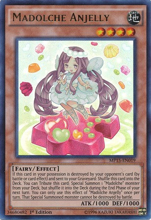 Madolche Anjelly - MP15-EN019 - Ultra Rare - 1st Edition available at 401 Games Canada