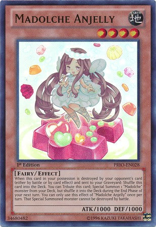 Madolche Anjelly - PRIO-EN028 - Ultra Rare - 1st Edition available at 401 Games Canada