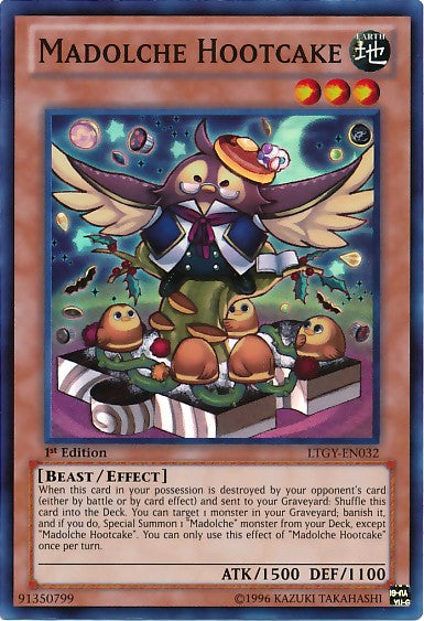 Madolche Hootcake - LTGY-EN032 - Super Rare - 1st Edition available at 401 Games Canada