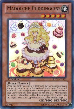 Madolche Puddingcess - REDU-EN026 - Ultra Rare - 1st Edition available at 401 Games Canada