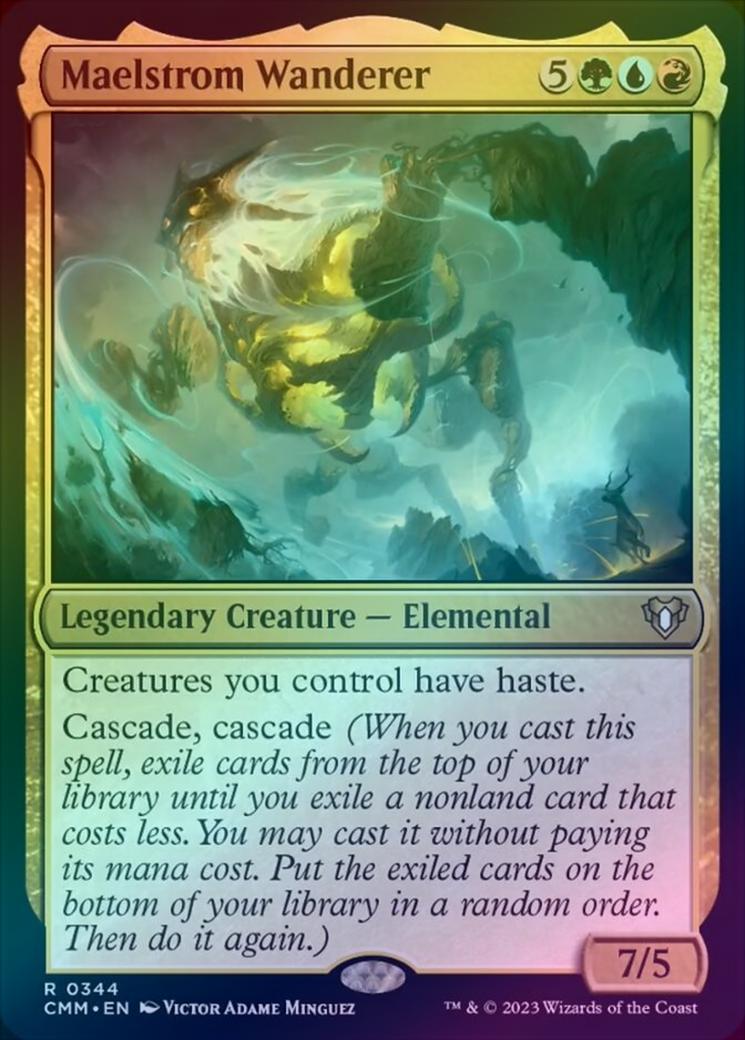 401 Games Canada - Maelstrom Wanderer (Foil) (CMM) 401 Games Canada - Maelstrom Wanderer (Foil) (CMM)