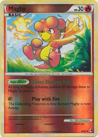 Magby - 46/95 - Uncommon - Reverse Holo available at 401 Games Canada