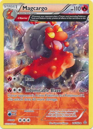 Magcargo - 24/160 - Rare available at 401 Games Canada