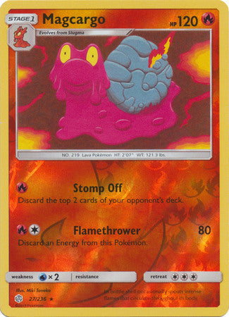 Magcargo - 27/236 - Rare - Reverse Holo available at 401 Games Canada