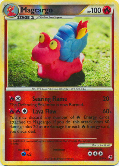 Magcargo - 6/90 - Holo Rare - Reverse Holo available at 401 Games Canada