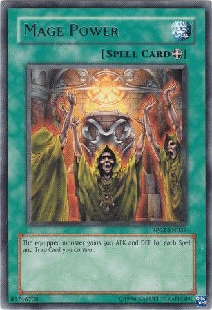 Mage Power - RP02-EN039 - Rare available at 401 Games Canada