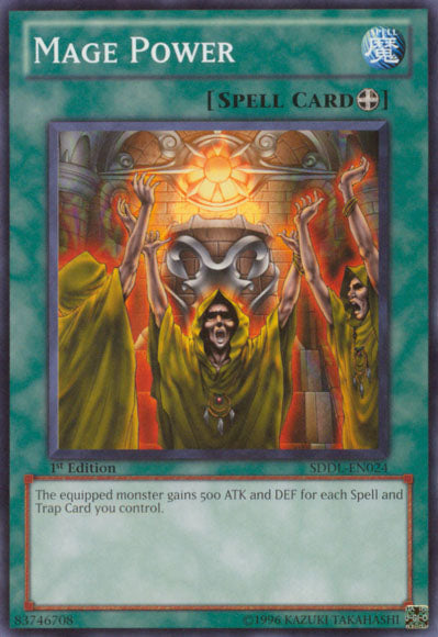 Mage Power - SDDL-EN024 - Common - 1st Edition available at 401 Games Canada