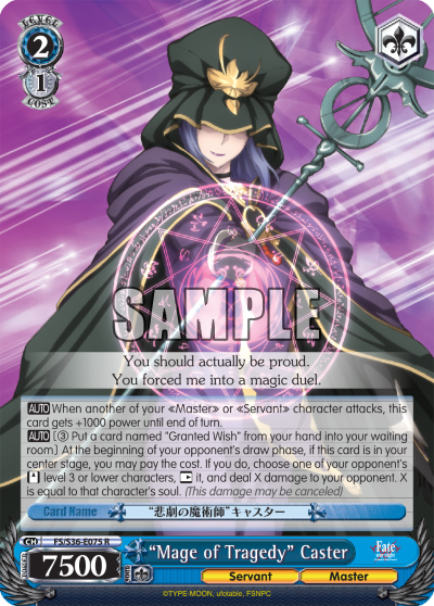 "Mage of Tragedy" Caster - FS/S36-E075 - Rare available at 401 Games Canada