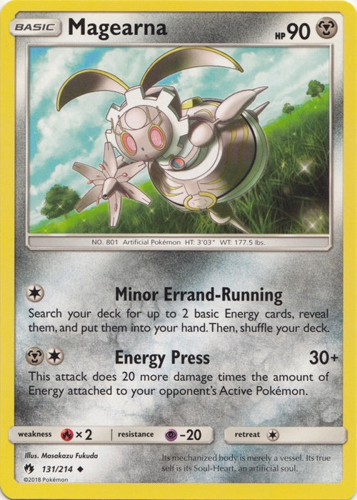 Magearna - 131/214 - Uncommon available at 401 Games Canada