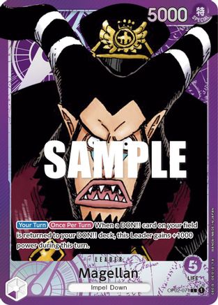 Magellan (Alternate Art) - OP02-071 - Leader available at 401 Games Canada