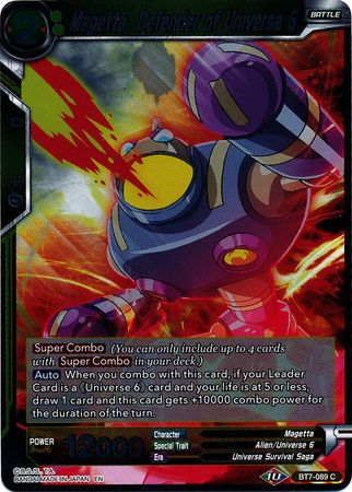 Magetta, Defender of Universe 6 - BT7-089 - Common (FOIL) available at 401 Games Canada