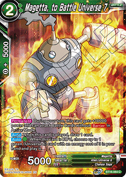 Magetta, to Battle Universe 7 - BT16-064 - Common available at 401 Games Canada