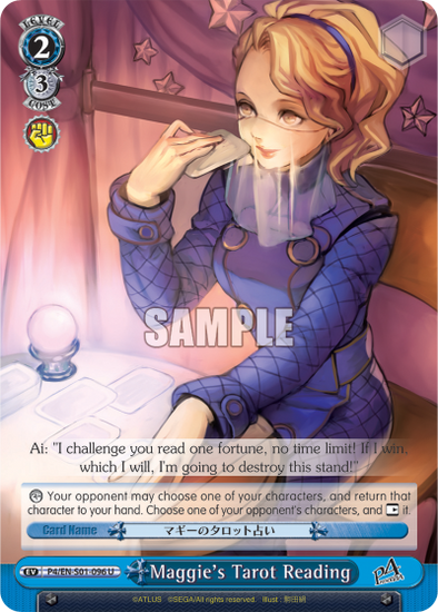 Maggie's Tarot Reading - P4/EN-S01-096 - Uncommon available at 401 Games Canada