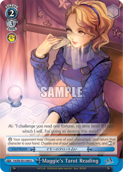 Maggie's Tarot Reading - P4/EN-S01-096 - Uncommon available at 401 Games Canada
