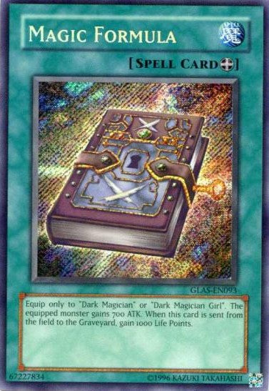 401 Games Canada - Magic Formula - GLAS-EN093 - Secret Rare - Unlimited