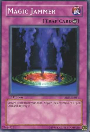 Magic Jammer - SD5-EN034 - Common - 1st Edition available at 401 Games Canada