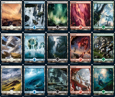 401 Games Canada - Magic: The Gathering Full Art Basic Land Bundle 401 Games Canada - Magic: The Gathering Full Art Basic Land Bundle