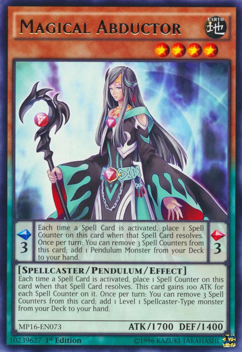 Magical Abductor - MP16-EN073 - Rare - 1st Edition available at 401 Games Canada