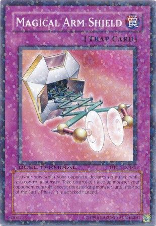 Magical Arm Shield - DT02-EN050 - Normal Parallel Rare available at 401 Games Canada