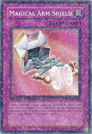 Magical Arm Shield - DT02-EN050 - Normal Parallel Rare available at 401 Games Canada