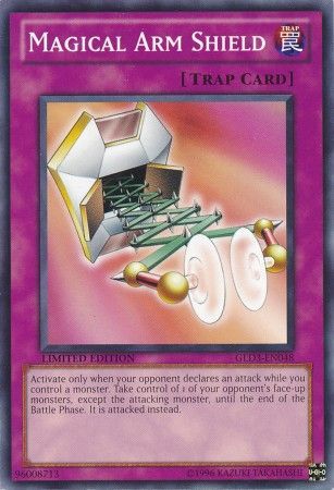 Magical Arm Shield - GLD3-EN048 - Common - Limited Edition available at 401 Games Canada
