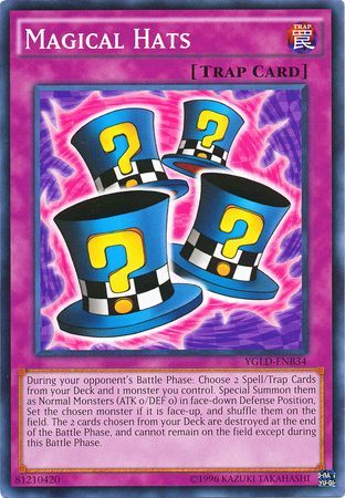 Magical Hats (B) - YGLD-ENB34 - Common - Unlimited available at 401 Games Canada