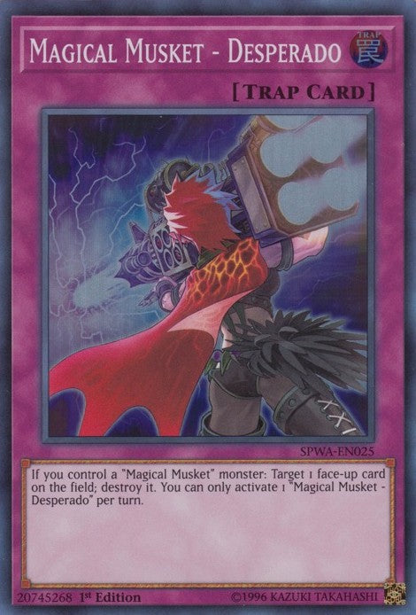 Magical Musket - Desperado - SPWA-EN025 - Super Rare - 1st Edition available at 401 Games Canada
