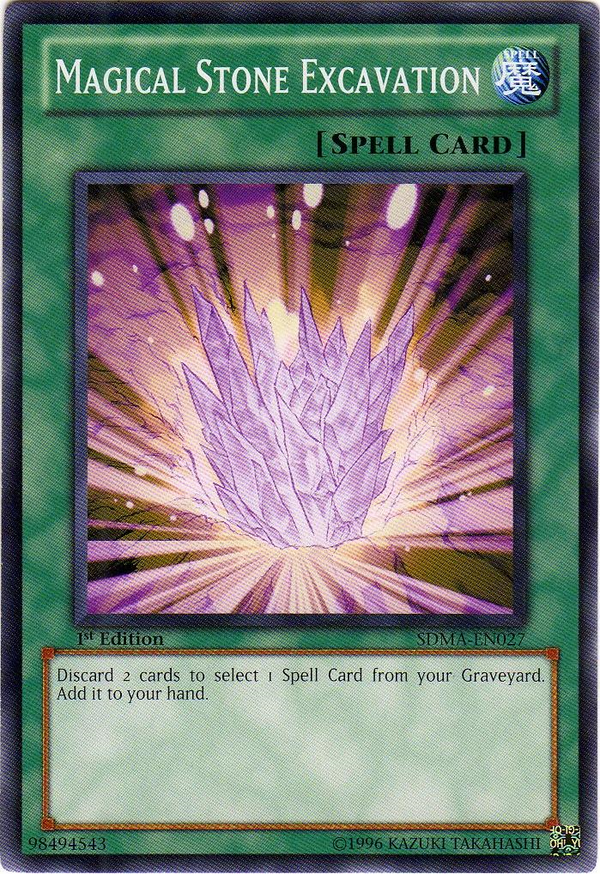 Magical Stone Excavation - SDMA-EN027 - Common - 1st Edition available at 401 Games Canada