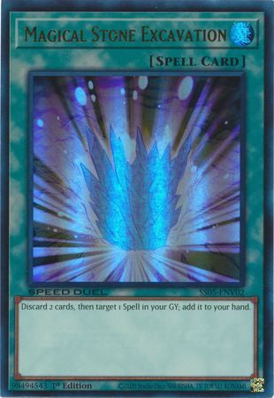 Magical Stone Excavation - SS05-ENV02 - Ultra Rare - 1st Edition available at 401 Games Canada