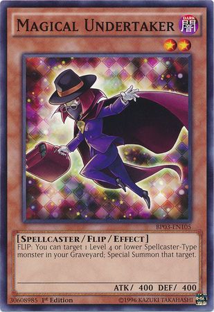 Magical Undertaker (Shatterfoil) - BP03-EN105 - Shatterfoil Rare - 1st Edition available at 401 Games Canada