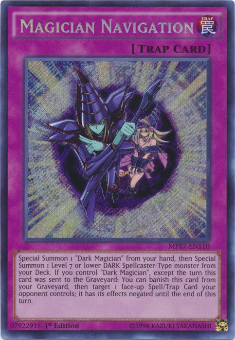 Magician Navigation - MP17-EN110 - Secret Rare - 1st Edition available at 401 Games Canada