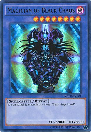 Magician of Black Chaos - YGLD-ENC01 - Ultra Rare - Unlimited available at 401 Games Canada