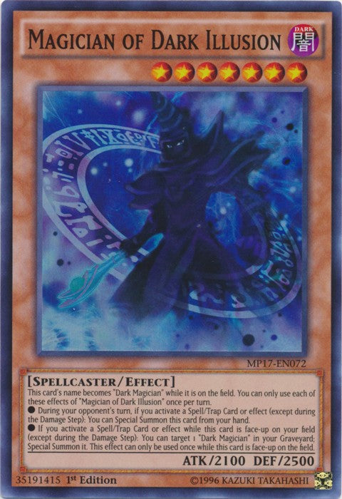 Magician of Dark Illusion - MP17-EN072 - Super Rare - 1st Edition available at 401 Games Canada