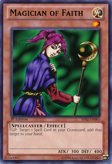 Magician of Faith - BP02-EN005 - Rare - 1st Edition available at 401 Games Canada