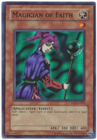 Magician of Faith - CP02-EN003 - Super Rare available at 401 Games Canada