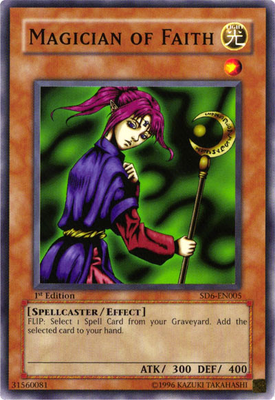 Magician of Faith - SD6-EN005 - Common - 1st Edition available at 401 Games Canada