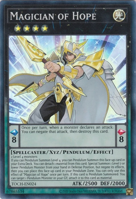 Magician of Hope - TOCH-EN024 - Super Rare - Unlimited available at 401 Games Canada