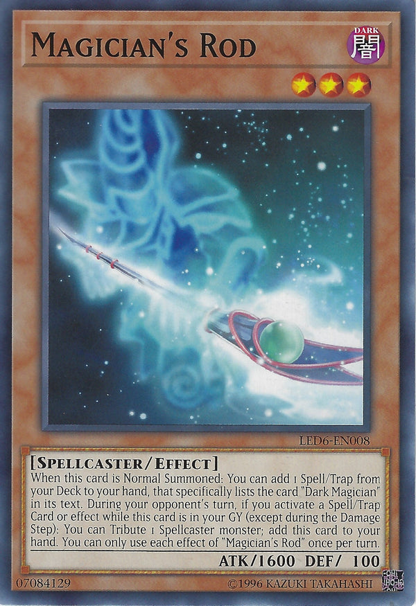 Magician's Rod - LED6-EN008 - Common - Unlimited available at 401 Games Canada